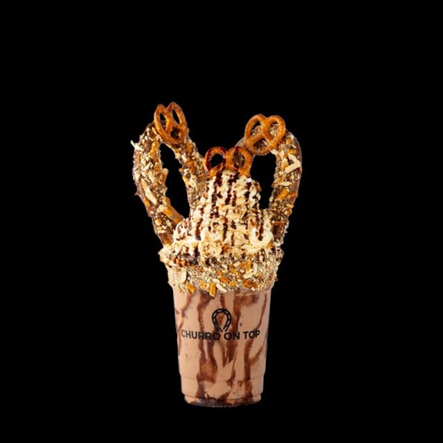 Nutzella Pretzel Milkshake.