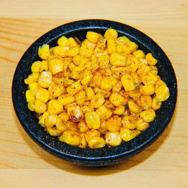 Seasoned Roasted Corn (Personal half cup).