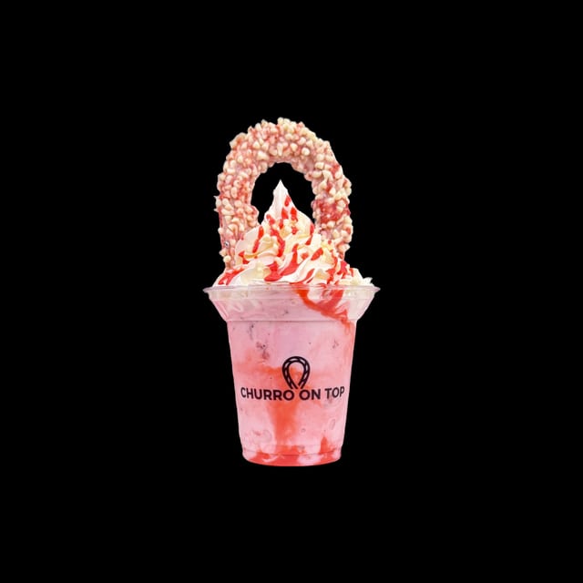 Strawberry N Cream Ice Cream.